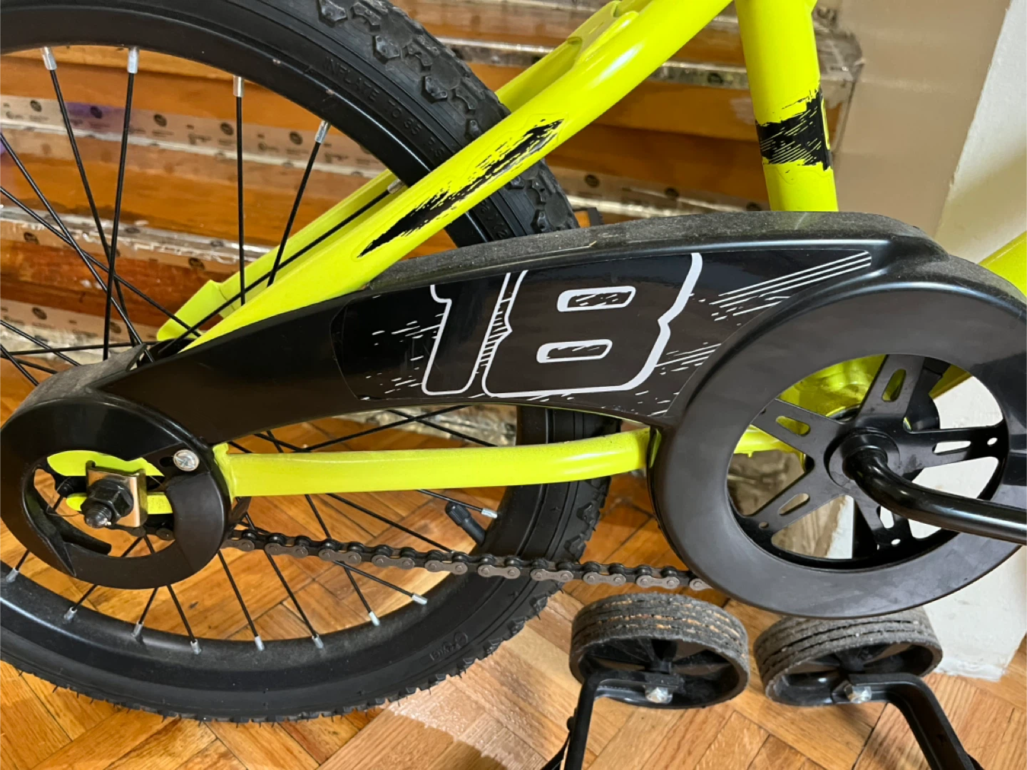 Movelto Rush 18" Kids' Bike - Neon Yellow - photo 2