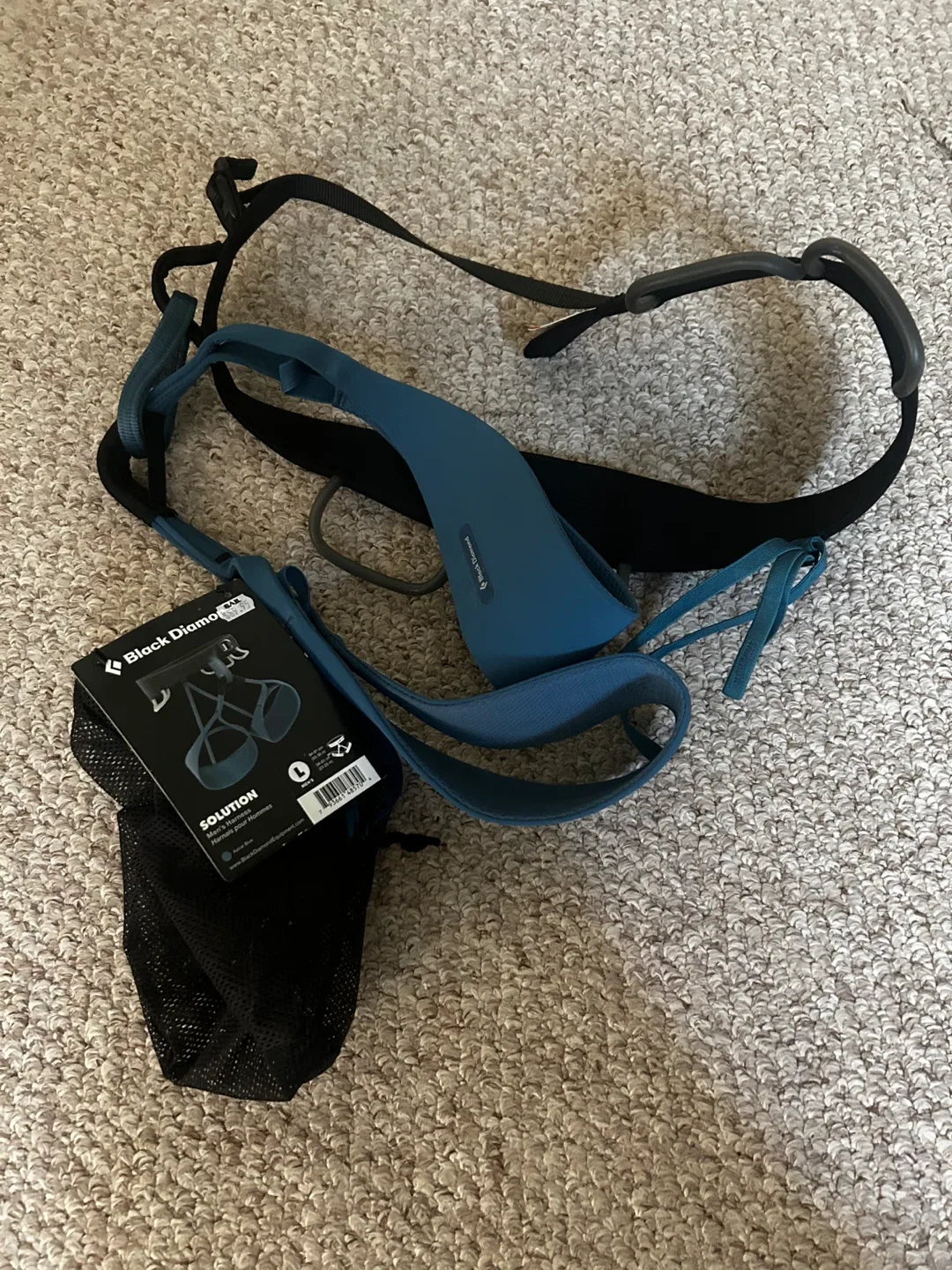 New Black Diamond Solution Men's Harness - Size L thumbnail