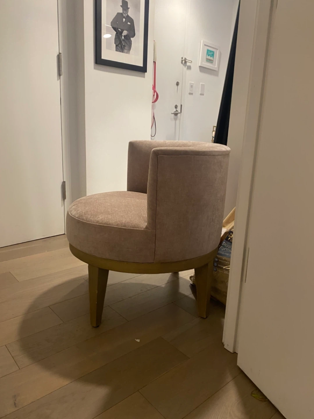 West Elm Swivel Chair - Great Condition! - photo 3