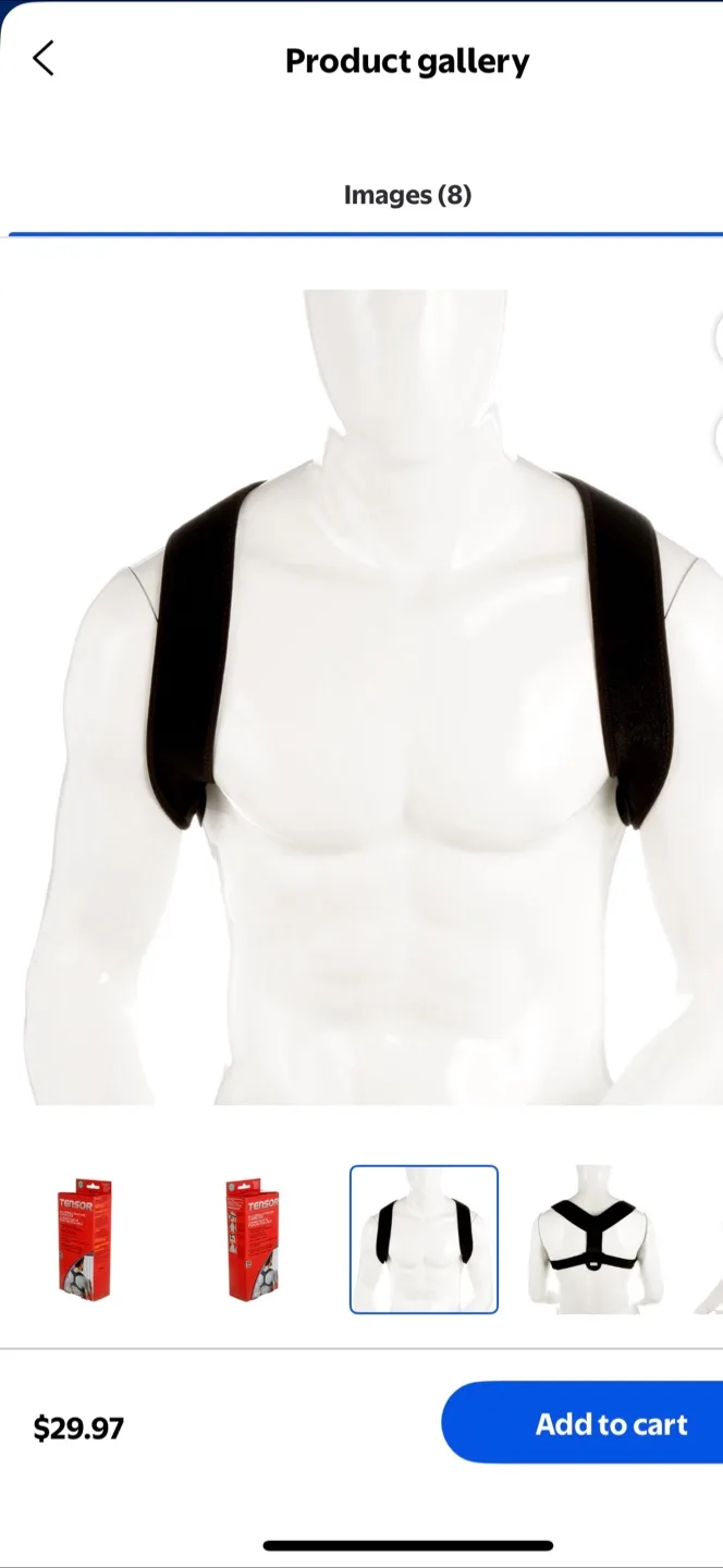 Tensor Adjustable Posture Corrector image indicator(3)