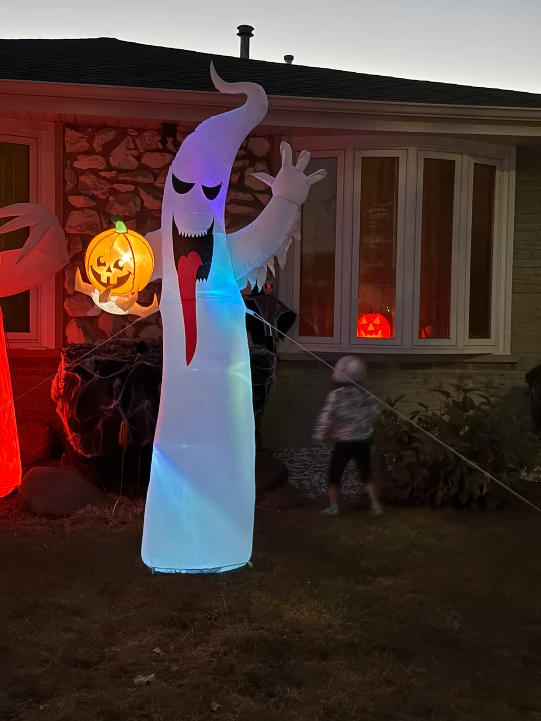 Halloween Inflatable 2 Ghost light Decoration - photo 4