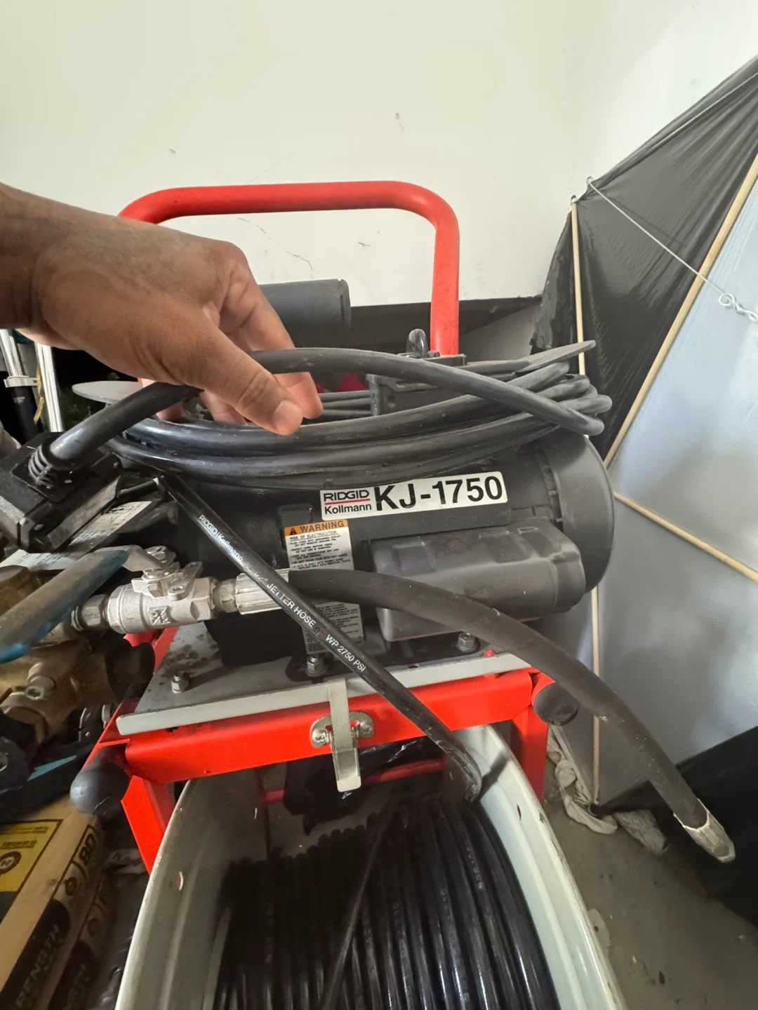 RIDGID Kollmann KJ-1750 Water Jetter image indicator(4)