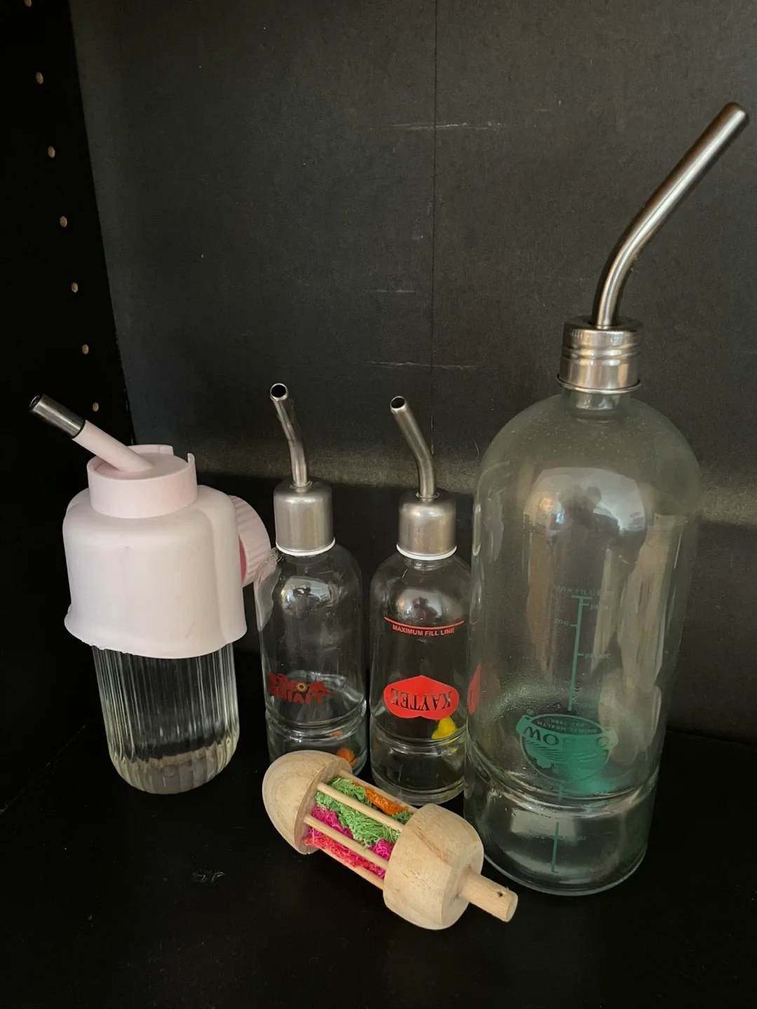 Small Pet Water Bottles & Chew Toy thumbnail