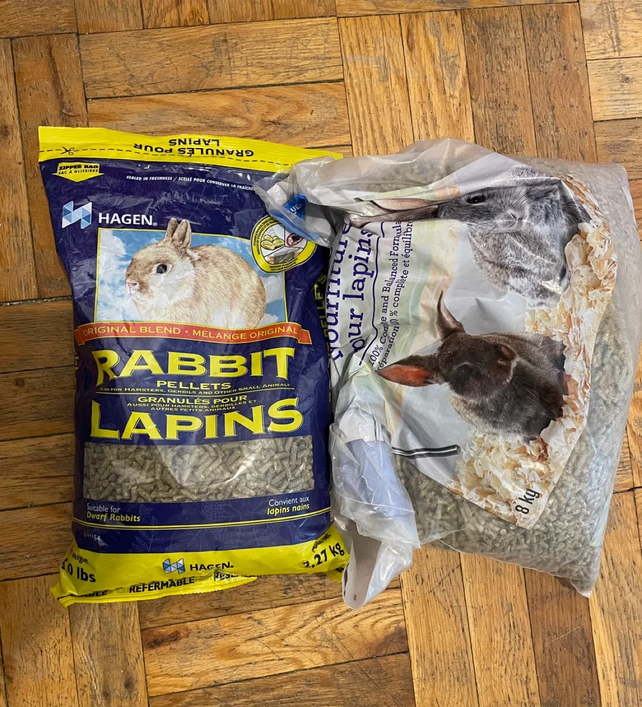 12lbs Rabbit Food Lot thumbnail