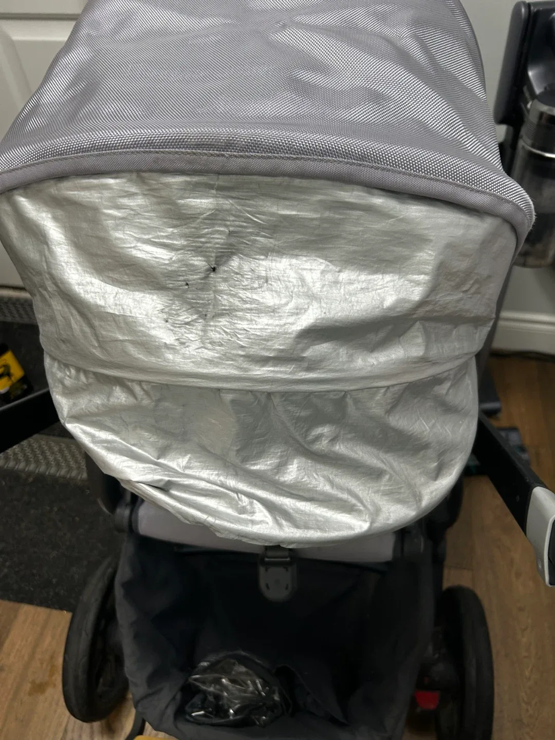 Uppababy Vista Stroller with piggyback board and Bassinet image indicator(3)