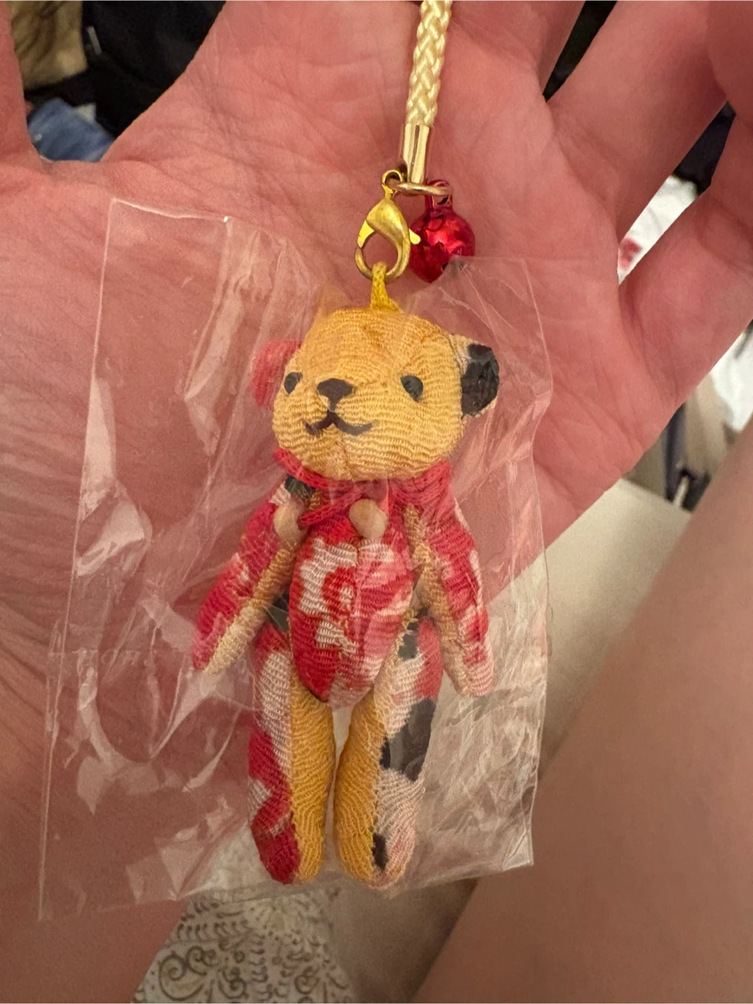 Bear Keychain Charm