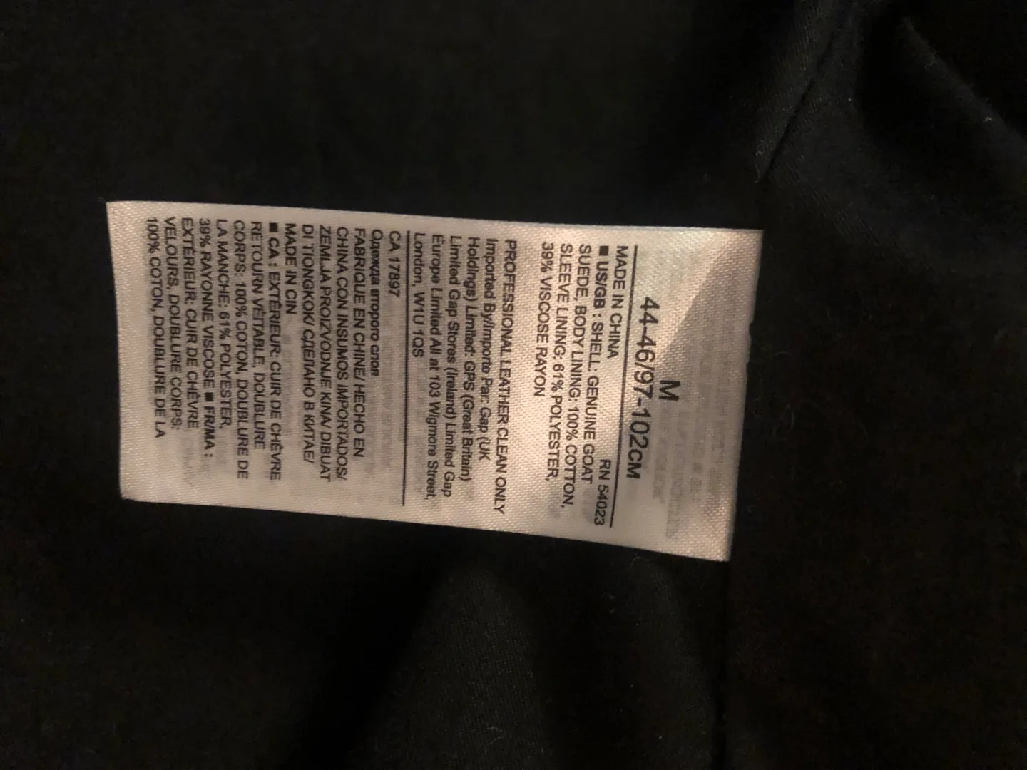Banana Republic Suede Jacket - Size M image indicator(4)