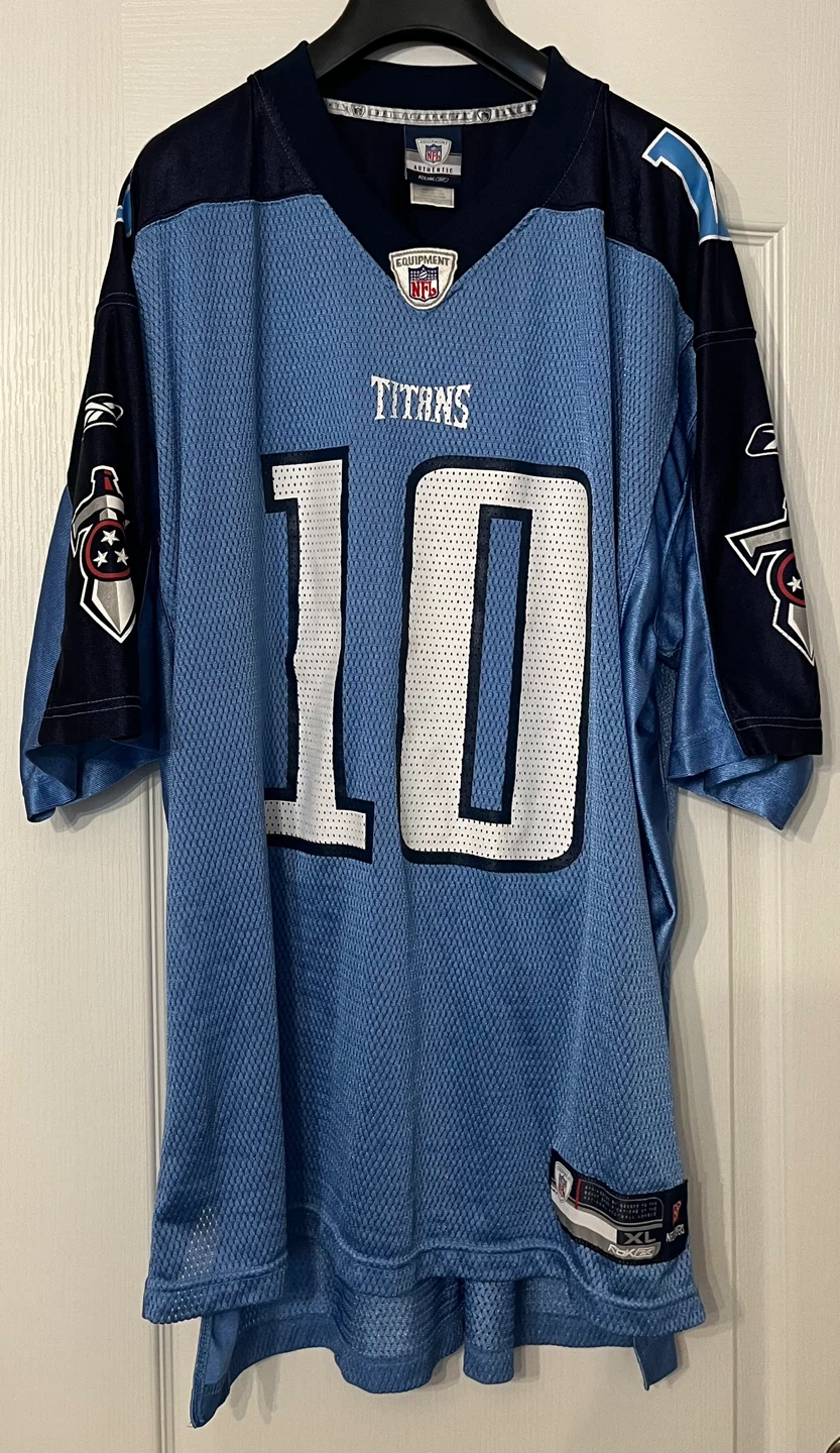Reebok NFL Titans Jersey Vince Young Men’s Size XL