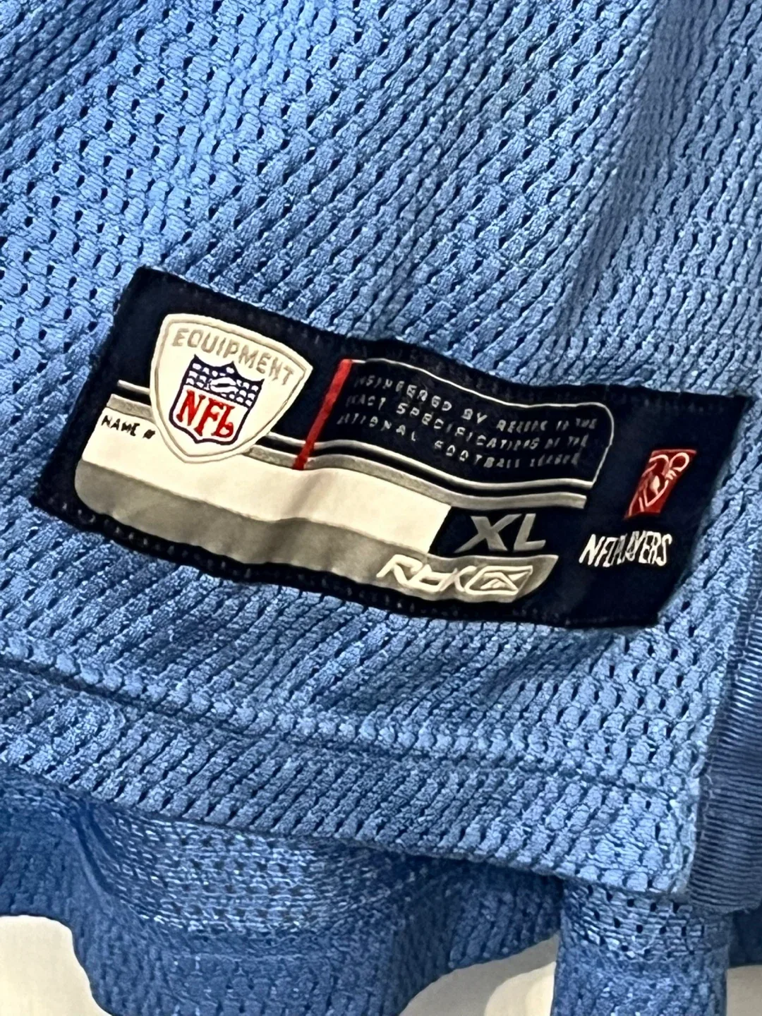 Reebok NFL Titans Jersey Vince Young Men’s Size XL image indicator(7)