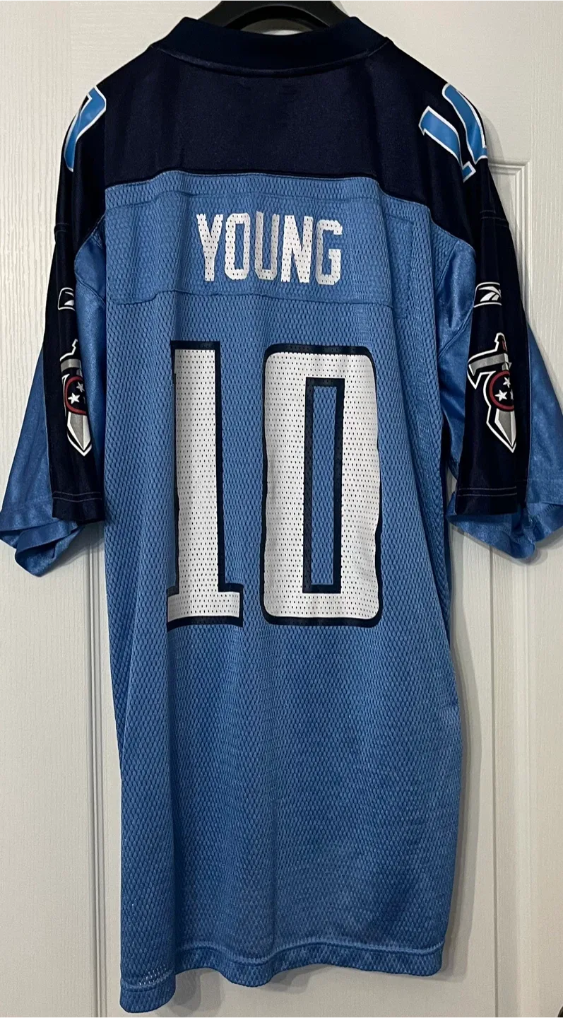 Reebok NFL Titans Jersey Vince Young Men’s Size XL image indicator(8)