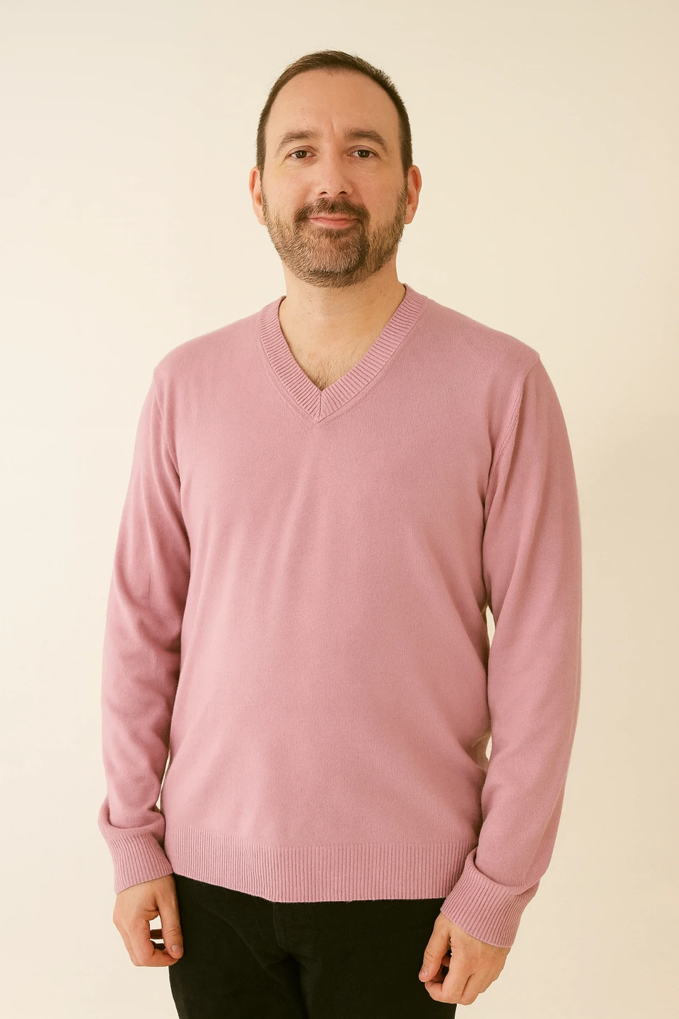 Haight & Ashbury Studio Pink Wool Sweater - 5/XL