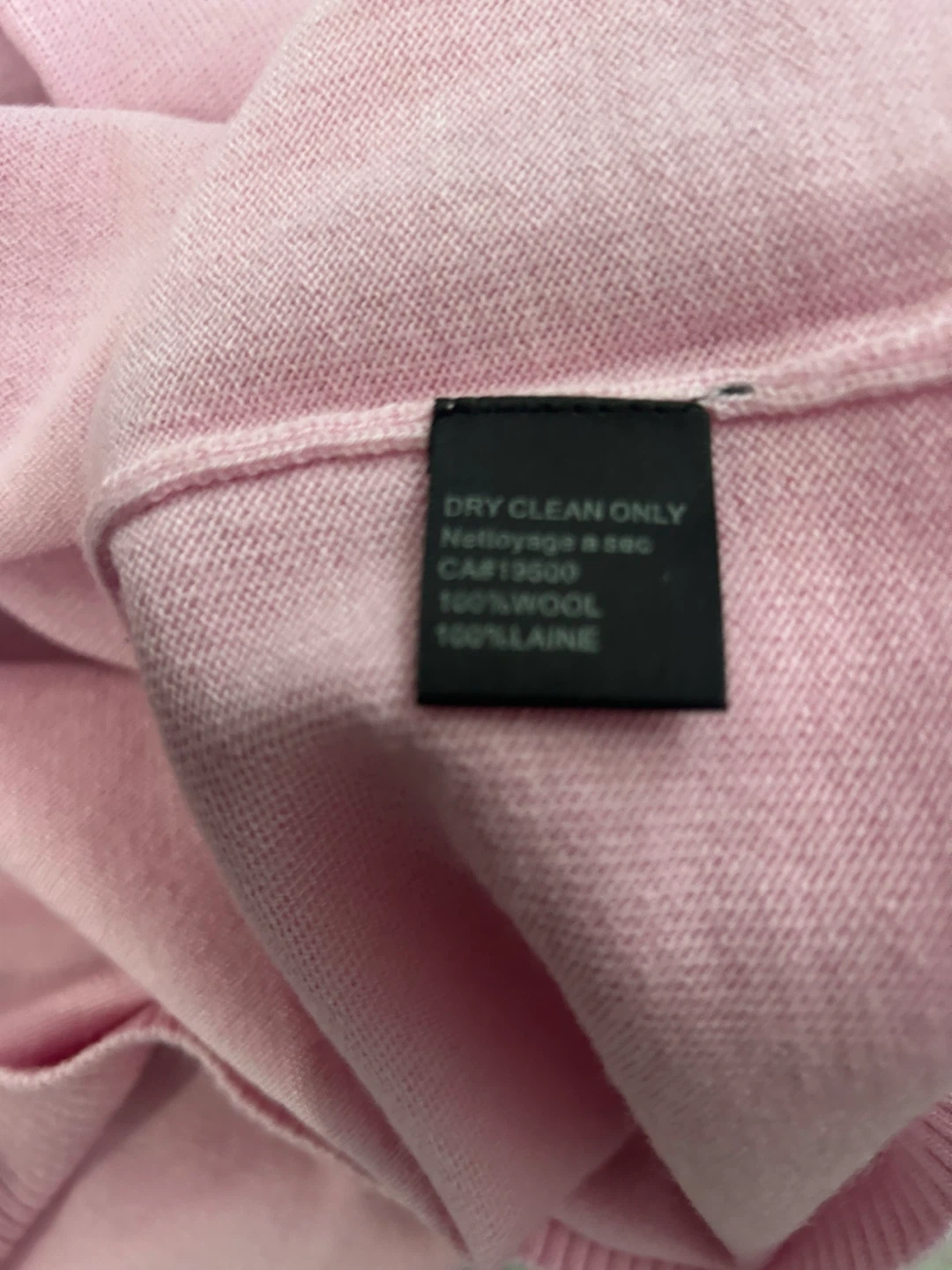 Haight & Ashbury Studio Pink Wool Sweater - 5/XL - photo 4