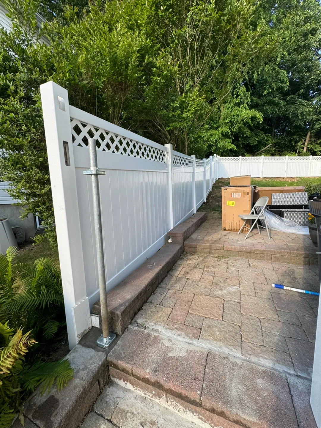 White Vinyl Fence Posts & Railings 3476072299 tex image indicator(8)