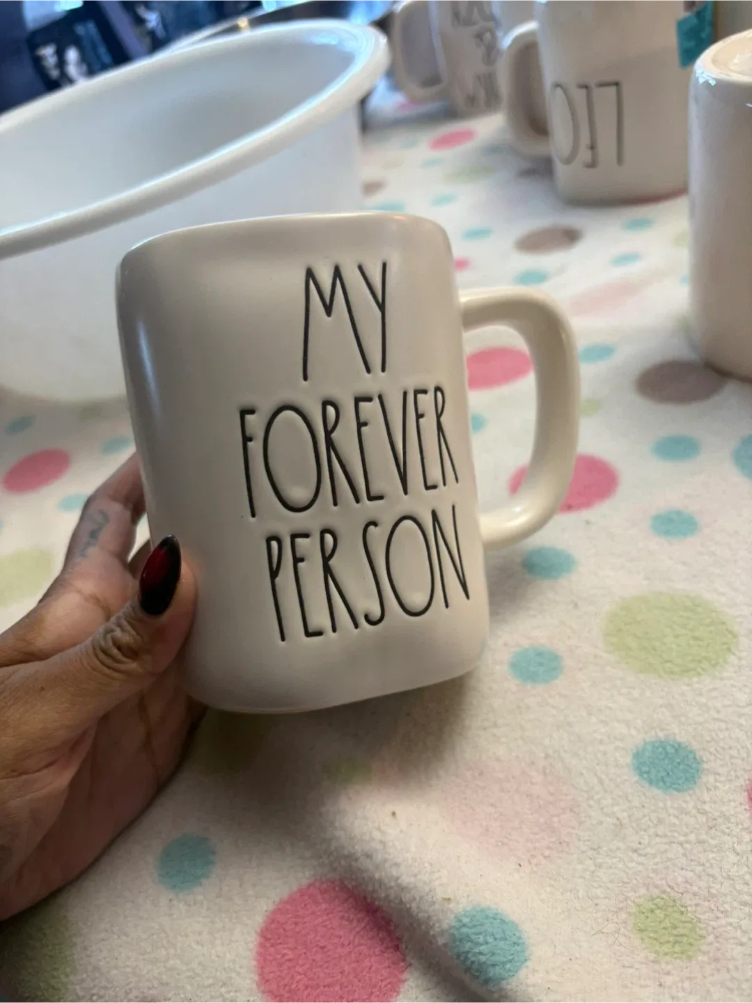 Rae Dunn My Forever Person Mug thumbnail