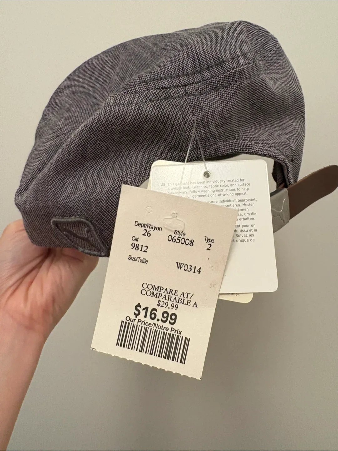 Puma Grey Cap image indicator(2)