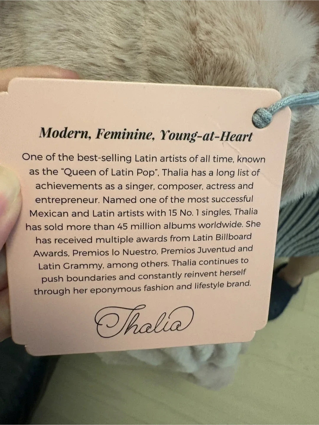 Thalia Sodi Faux Fur Rabbit Throw Blanket image indicator(5)