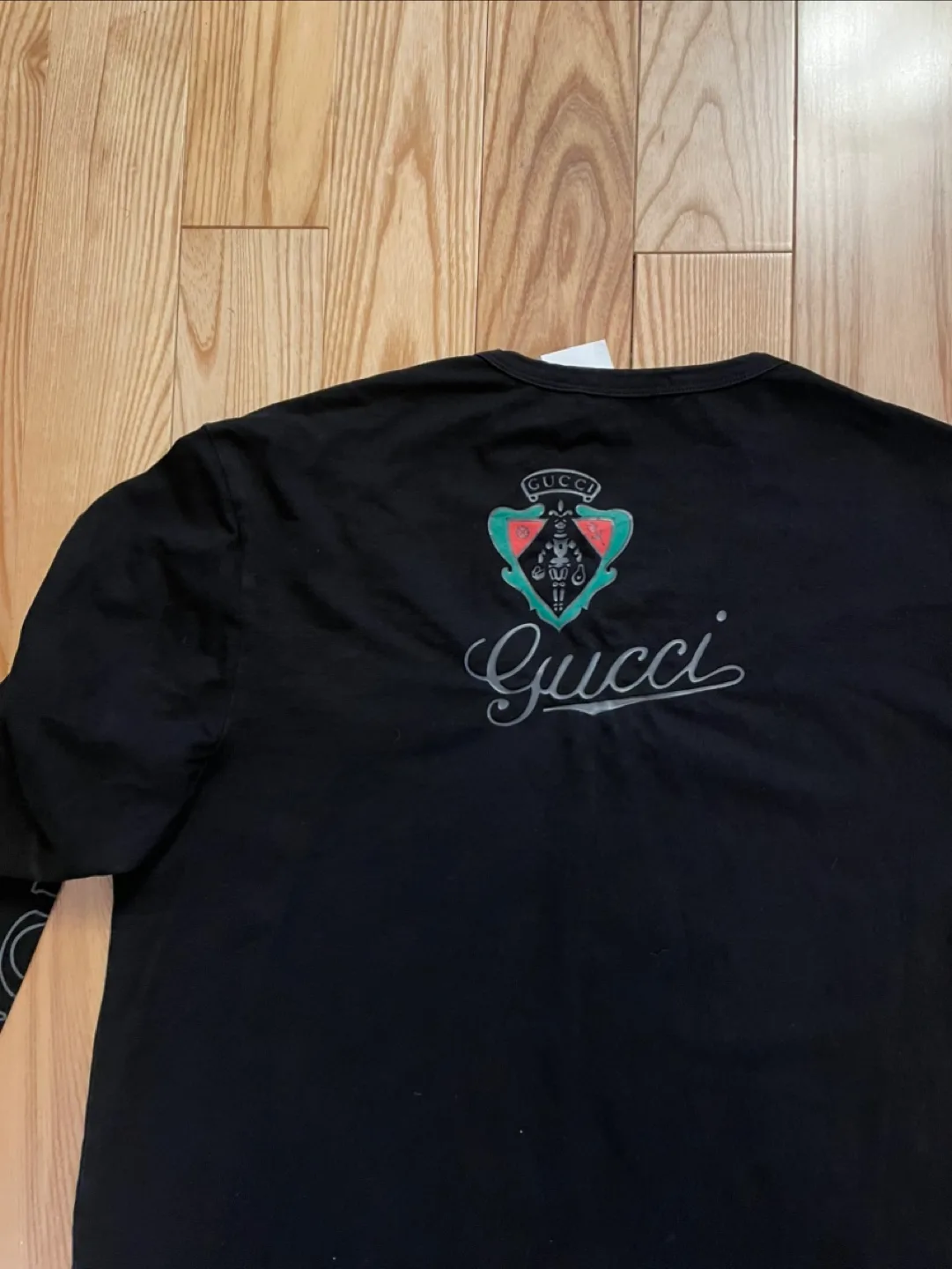 Gucci Black Long Sleeve Shirt M/L image indicator(2)