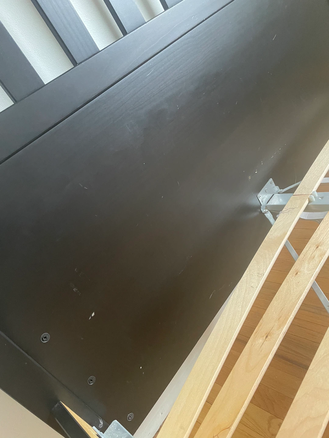 Double Bed Frame - Dark Brown - photo 2