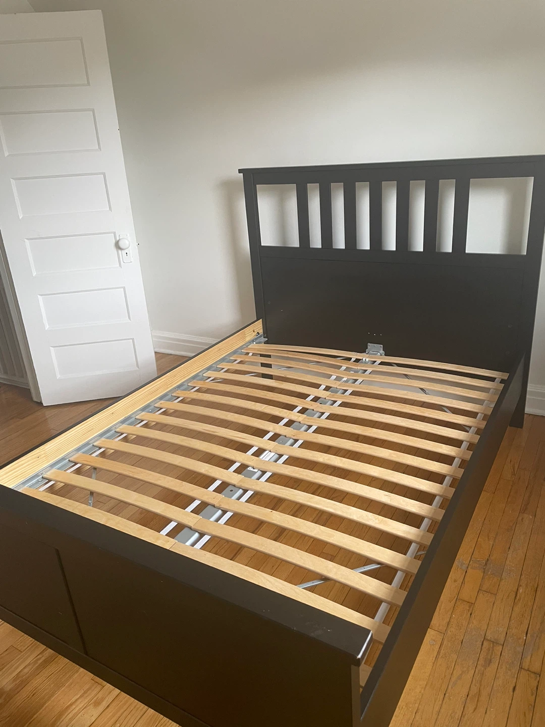 Double Bed Frame - Dark Brown