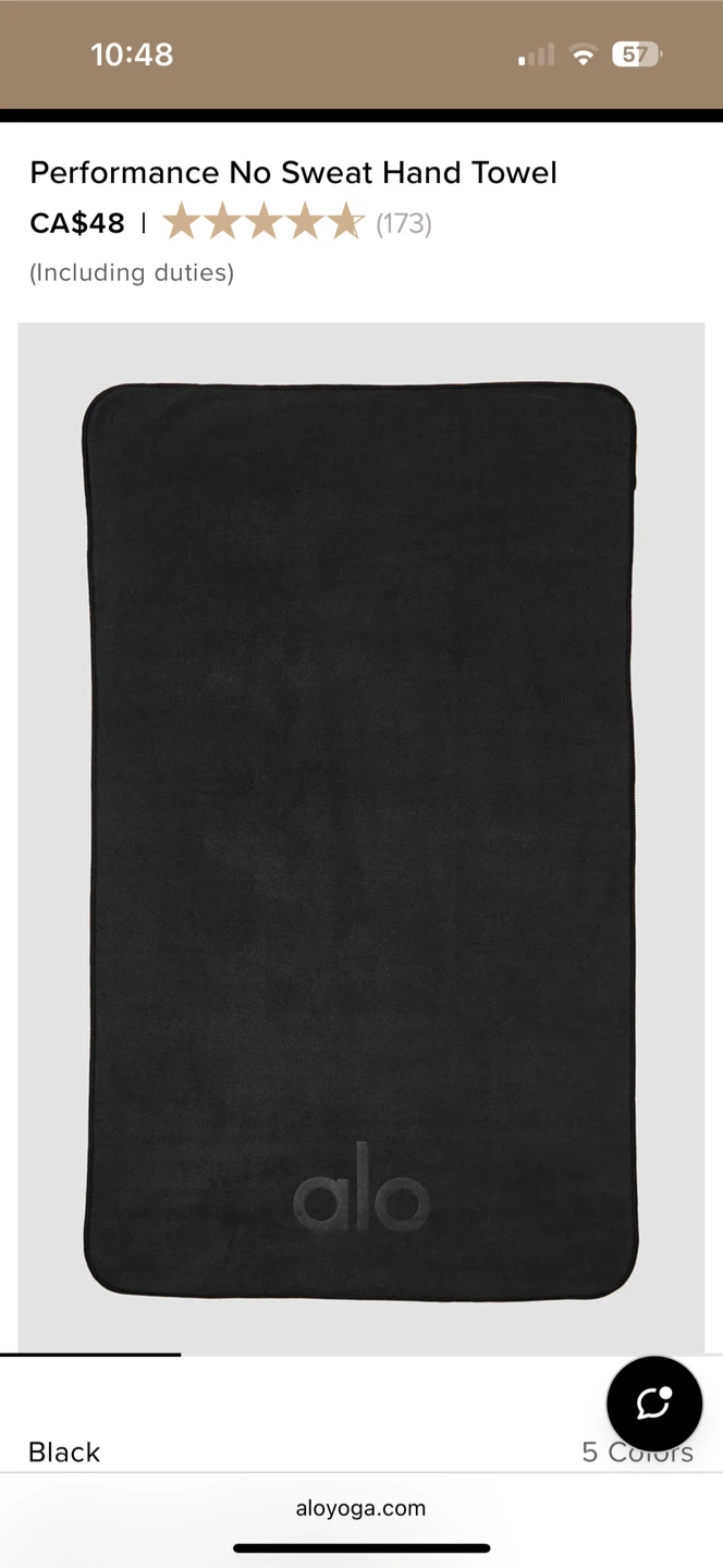 Alo Yoga Sweat Towel - photo 3