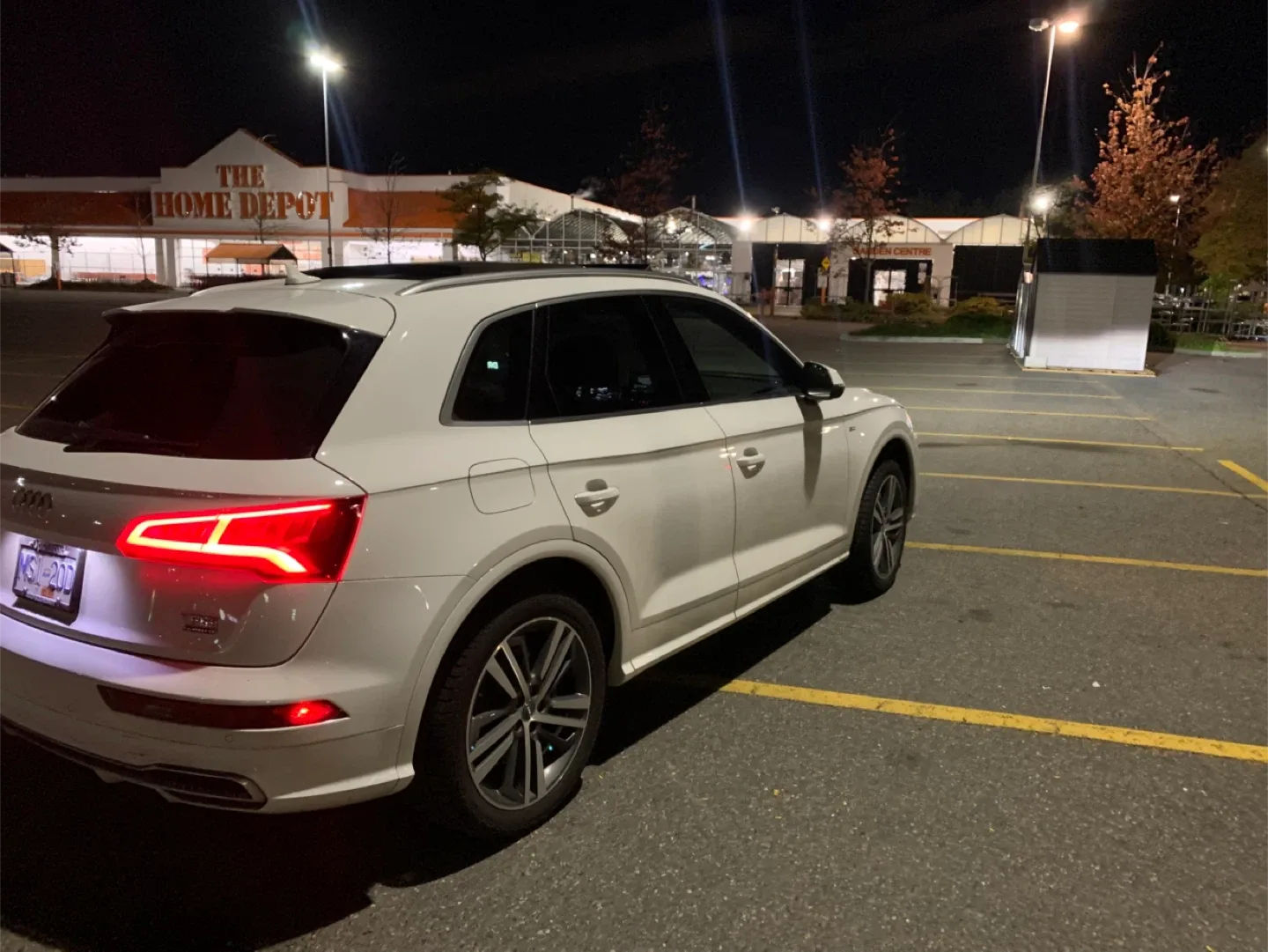 White Audi Q5 SUV 2018 image indicator(6)