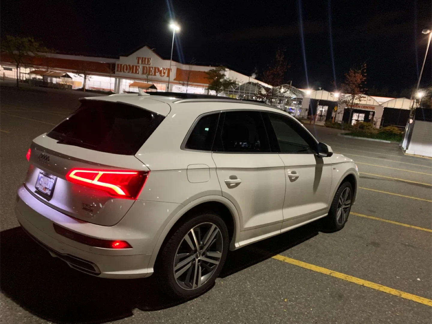White Audi Q5 SUV 2018 image indicator(5)