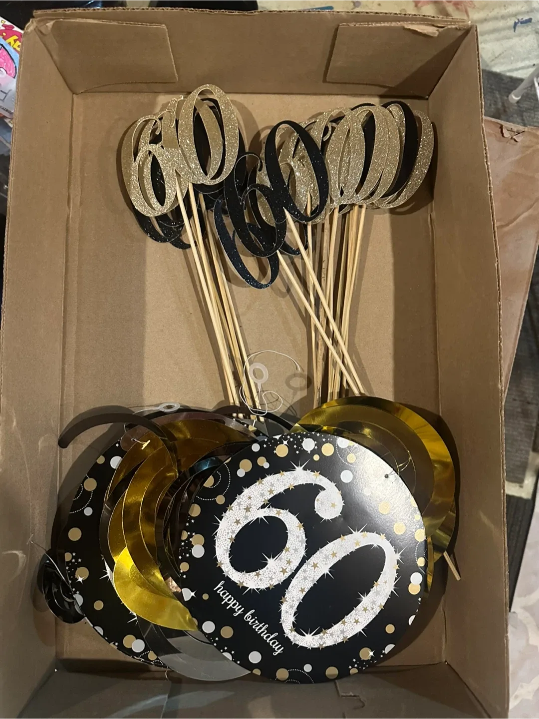 60th Birthday Party Decoration
