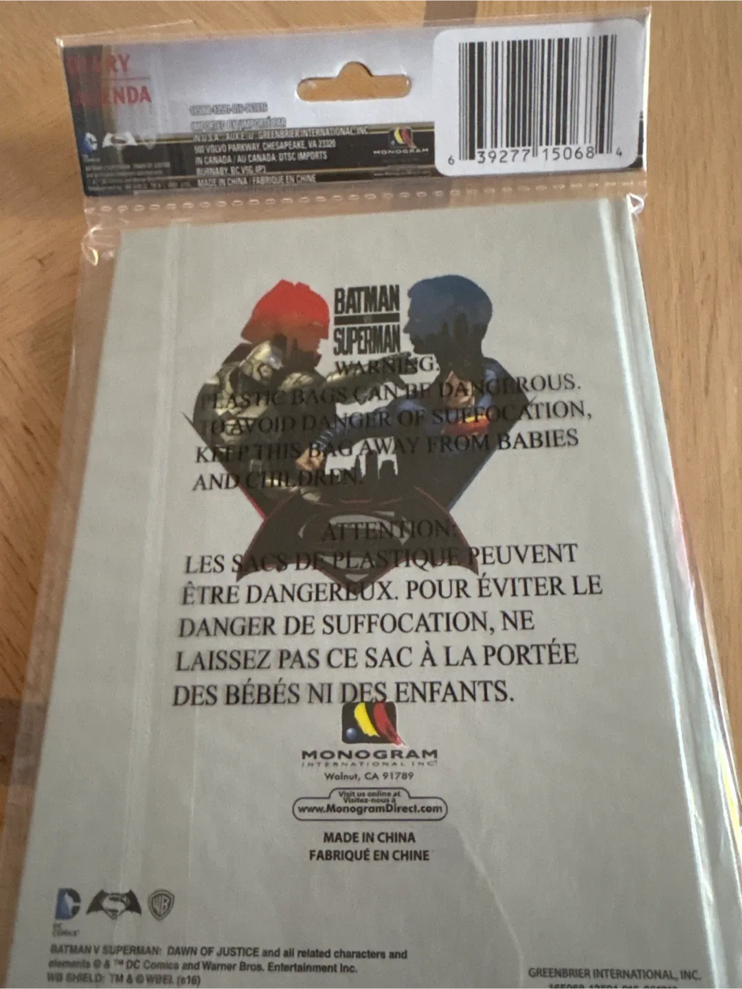 Batman v Superman Diary/Agenda - 40 Pages image indicator(2)