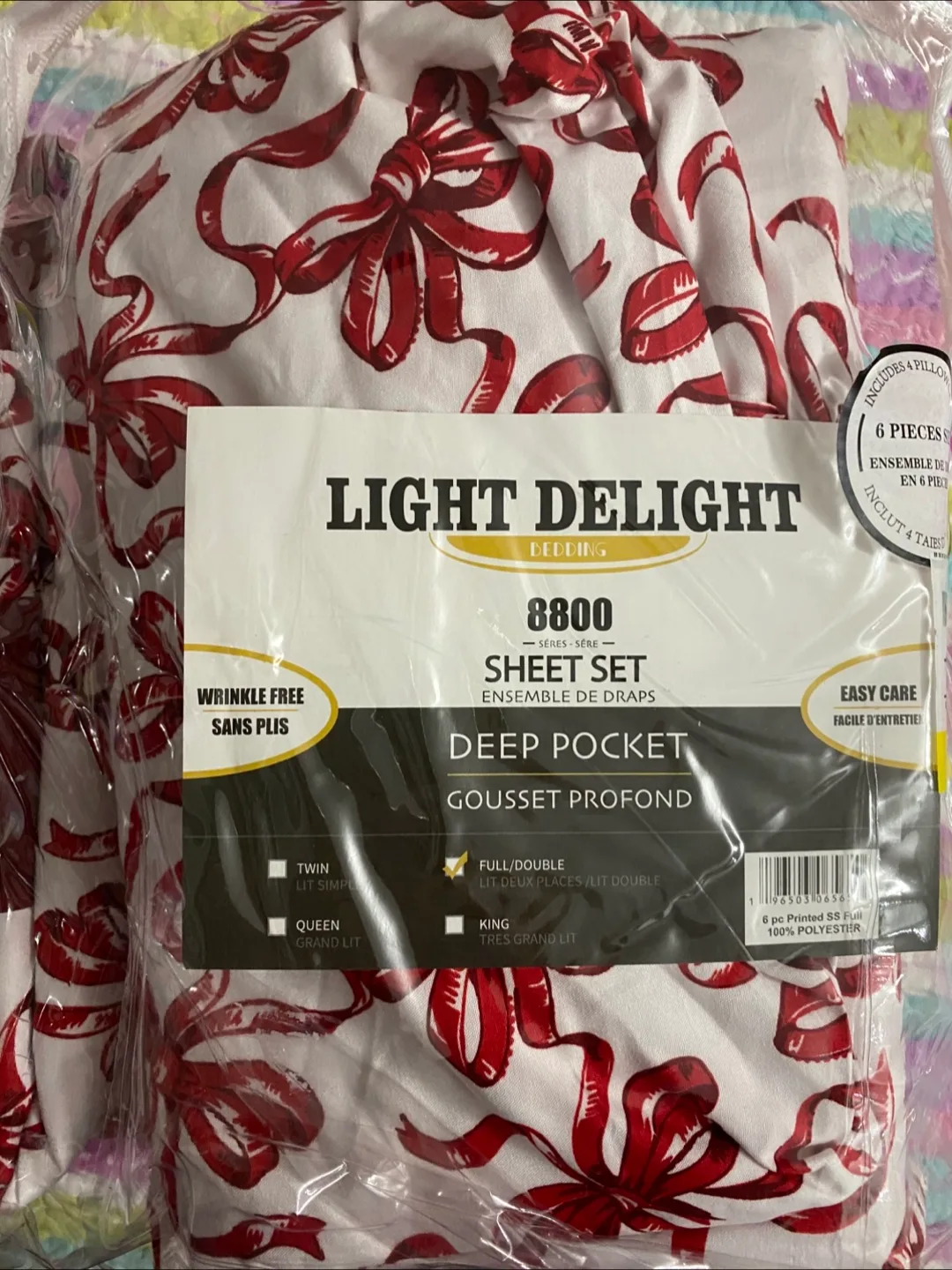 Light Delight Full/Double Sheet Set - New thumbnail