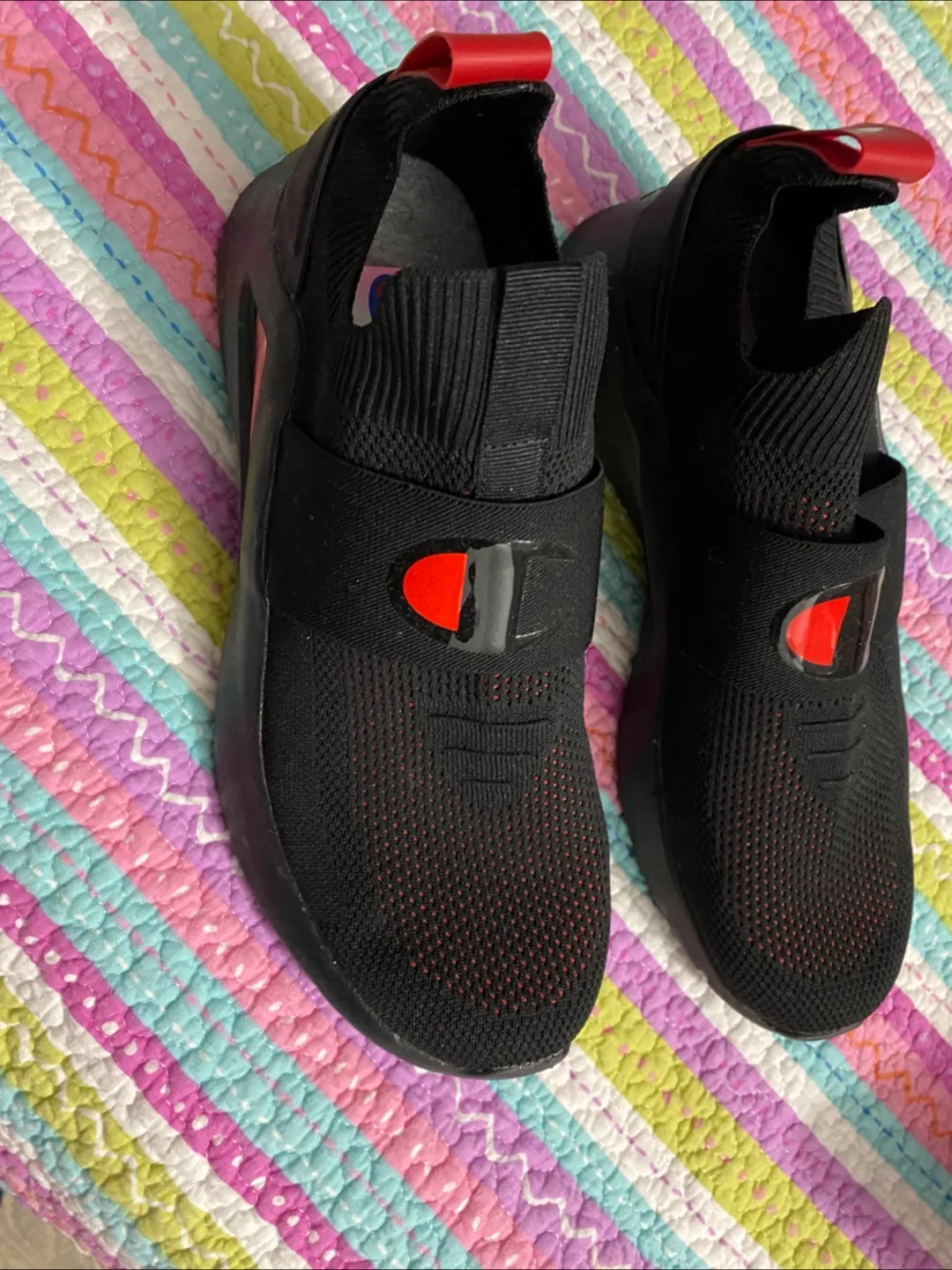 Champion Black Slip-On Shoes - Size 11 thumbnail