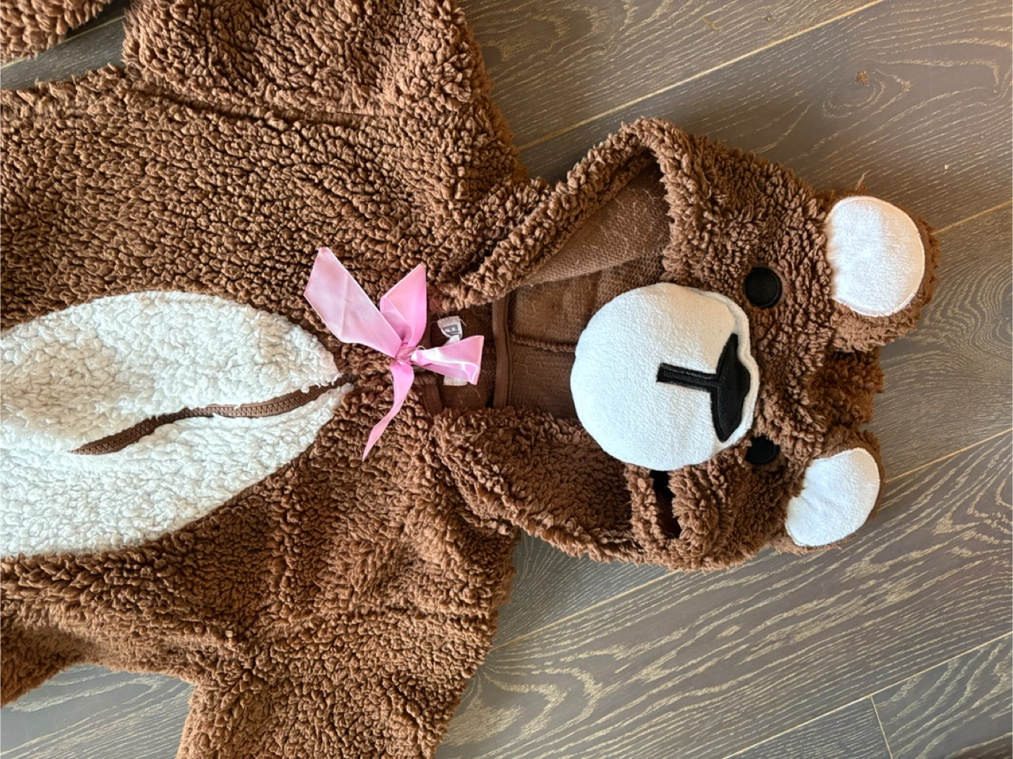 Bear Costume Onesie - Size S/M - photo 2