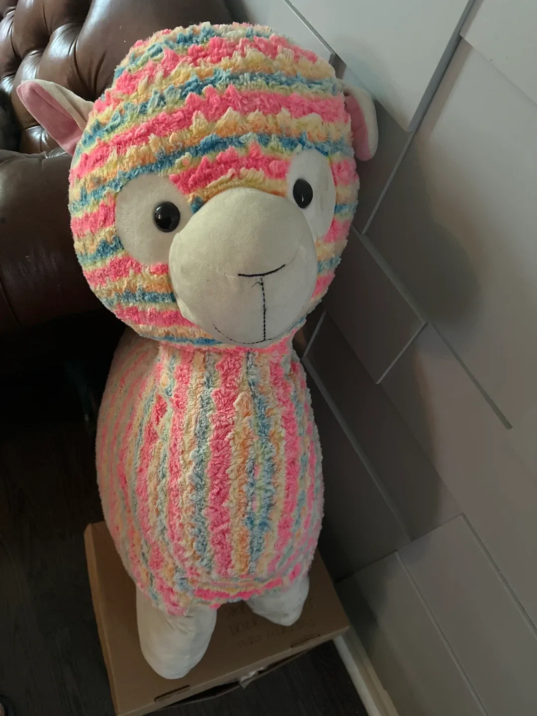 Striped Llama Plush Toy image indicator(2)