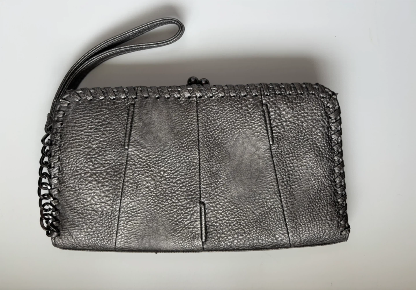 Rio Buddha Silver Clutch Purse