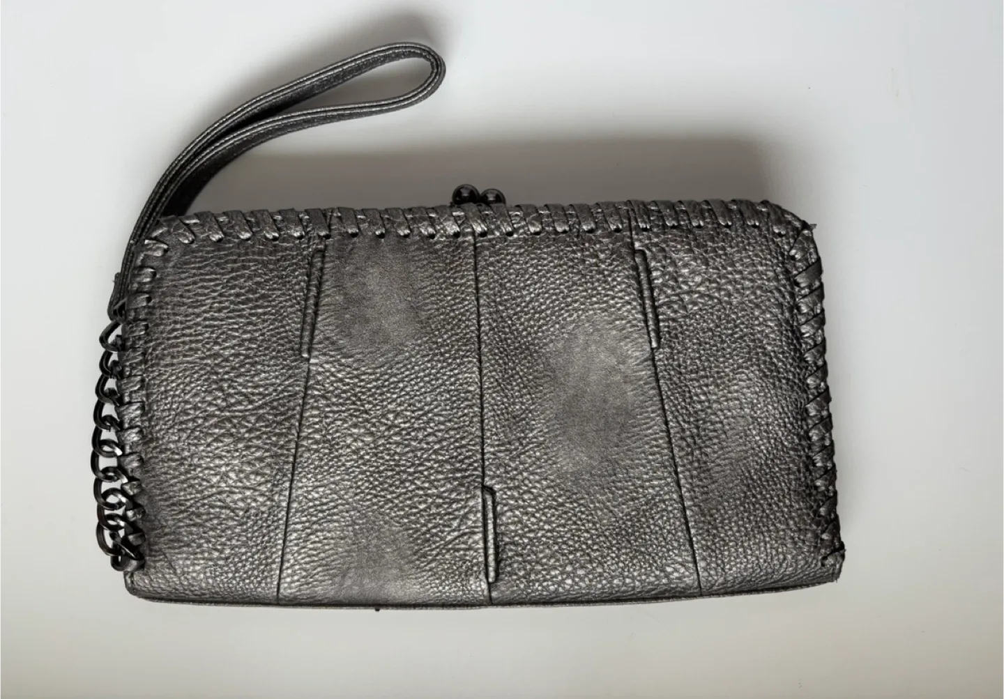 Rio Buddha Silver Clutch Purse thumbnail