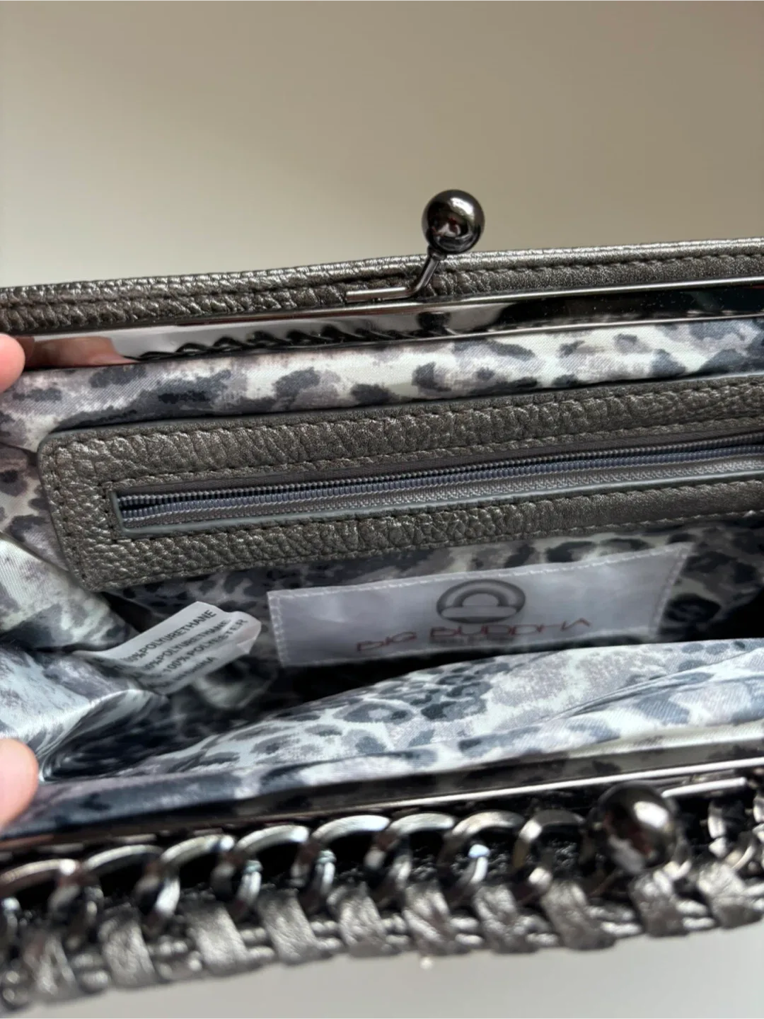 Rio Buddha Silver Clutch Purse image indicator(3)