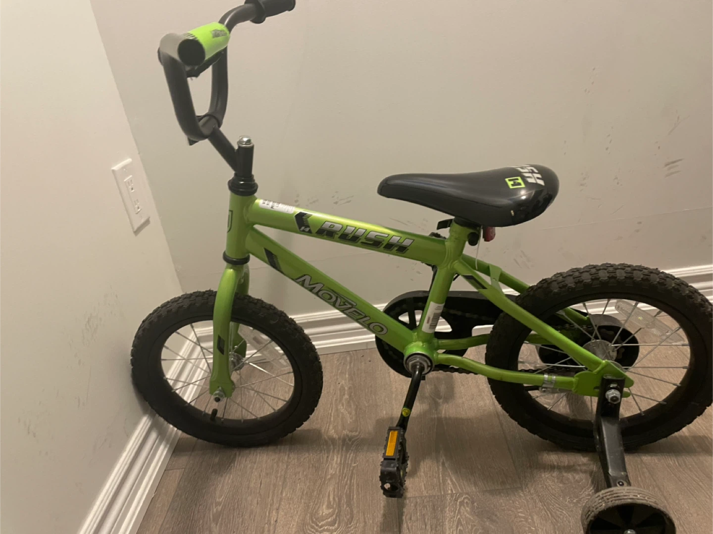 Rush MoveLo Kids Bike - Green