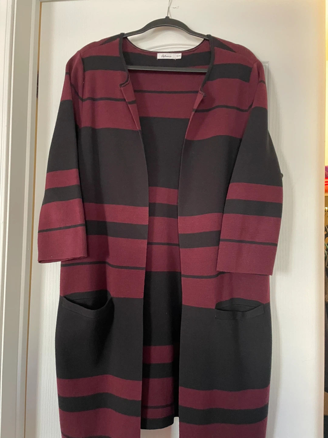 Ladies 💯 Cotton Sweater coat size XXL