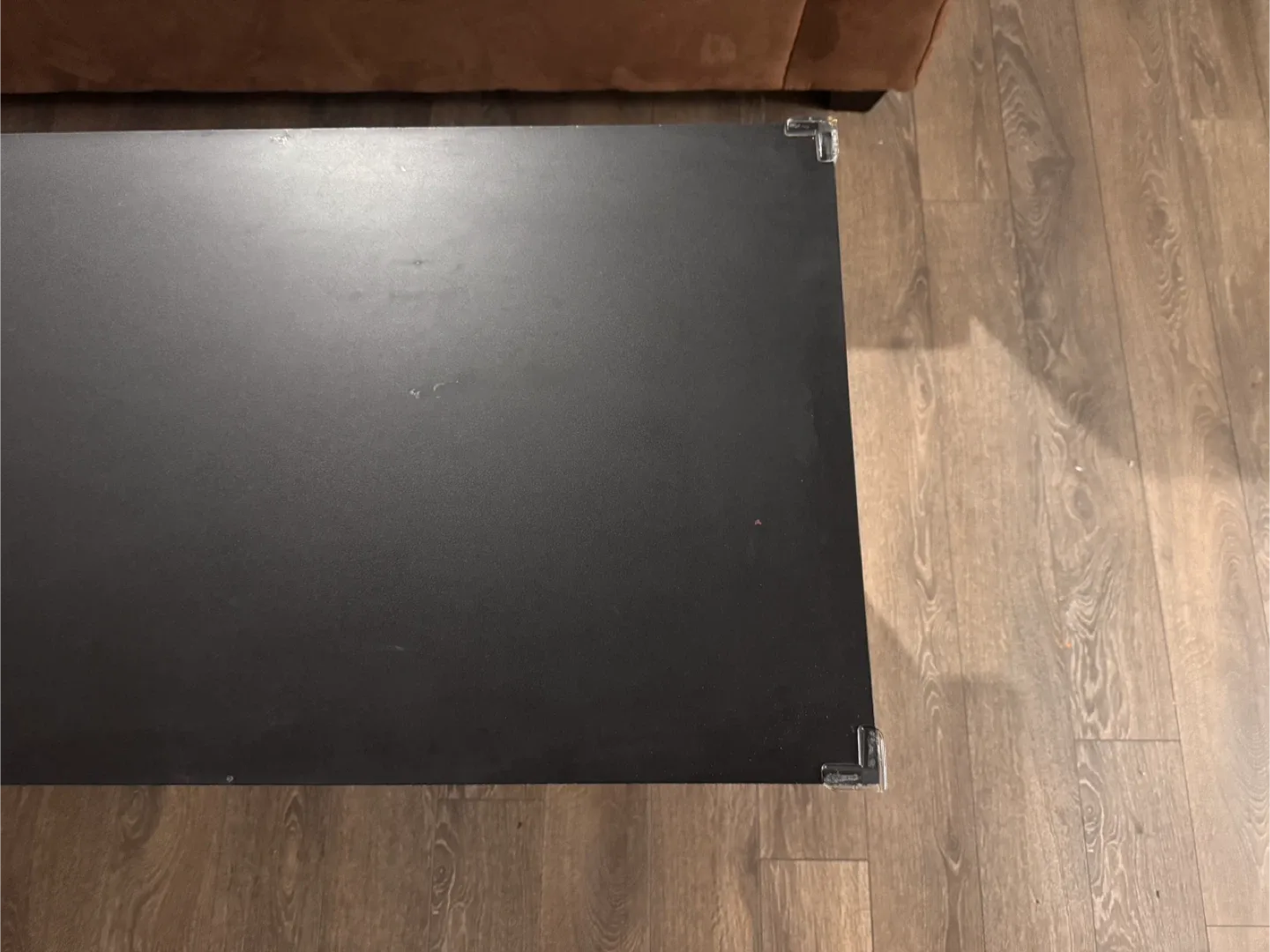 Brown Sectional Sofa & Center table with storage image indicator(7)