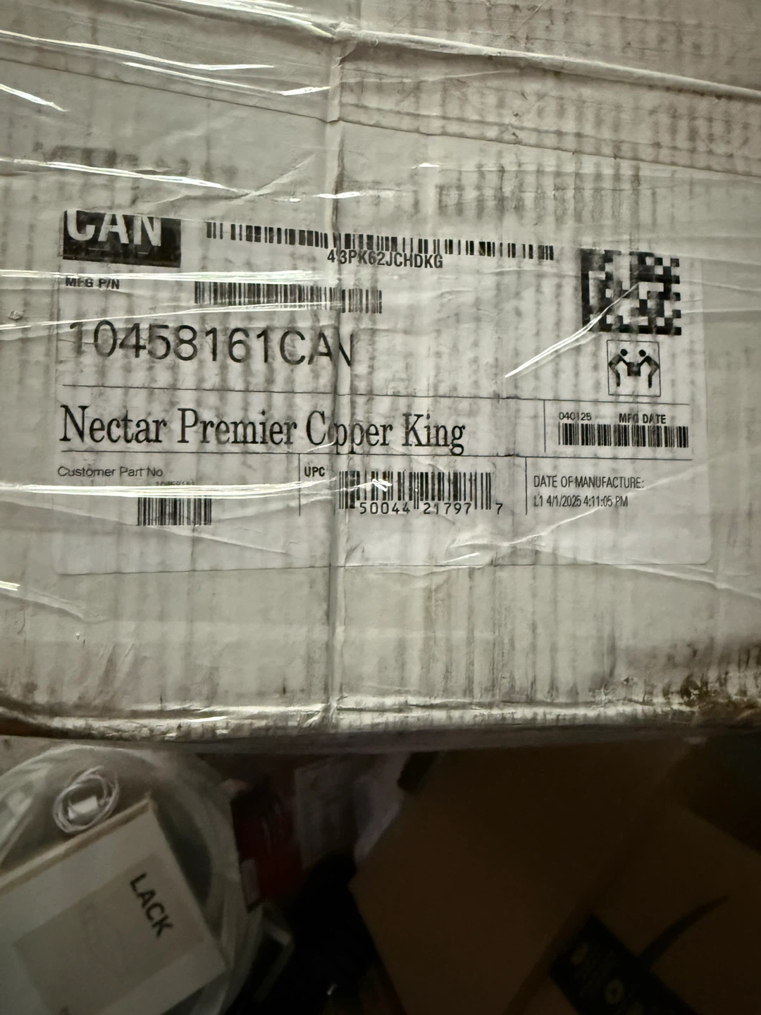 Nectar Premier Copper King Mattress - New in Box! - photo 2