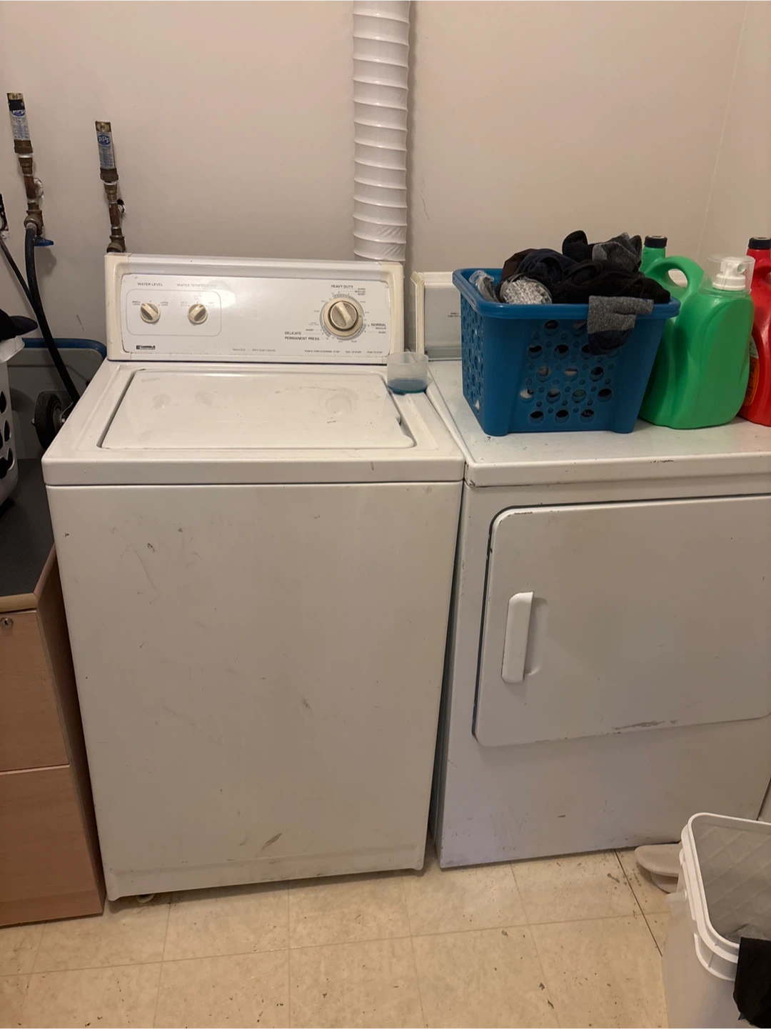 Kenmore Heavy Duty Washer and dryer