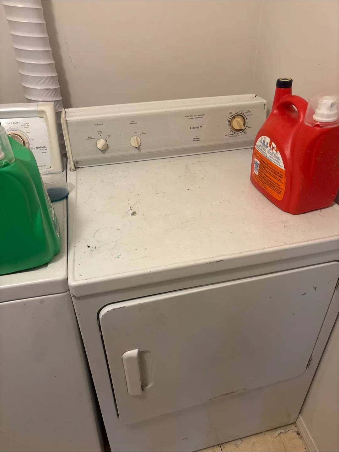 Kenmore Heavy Duty Washer and dryer image indicator(2)