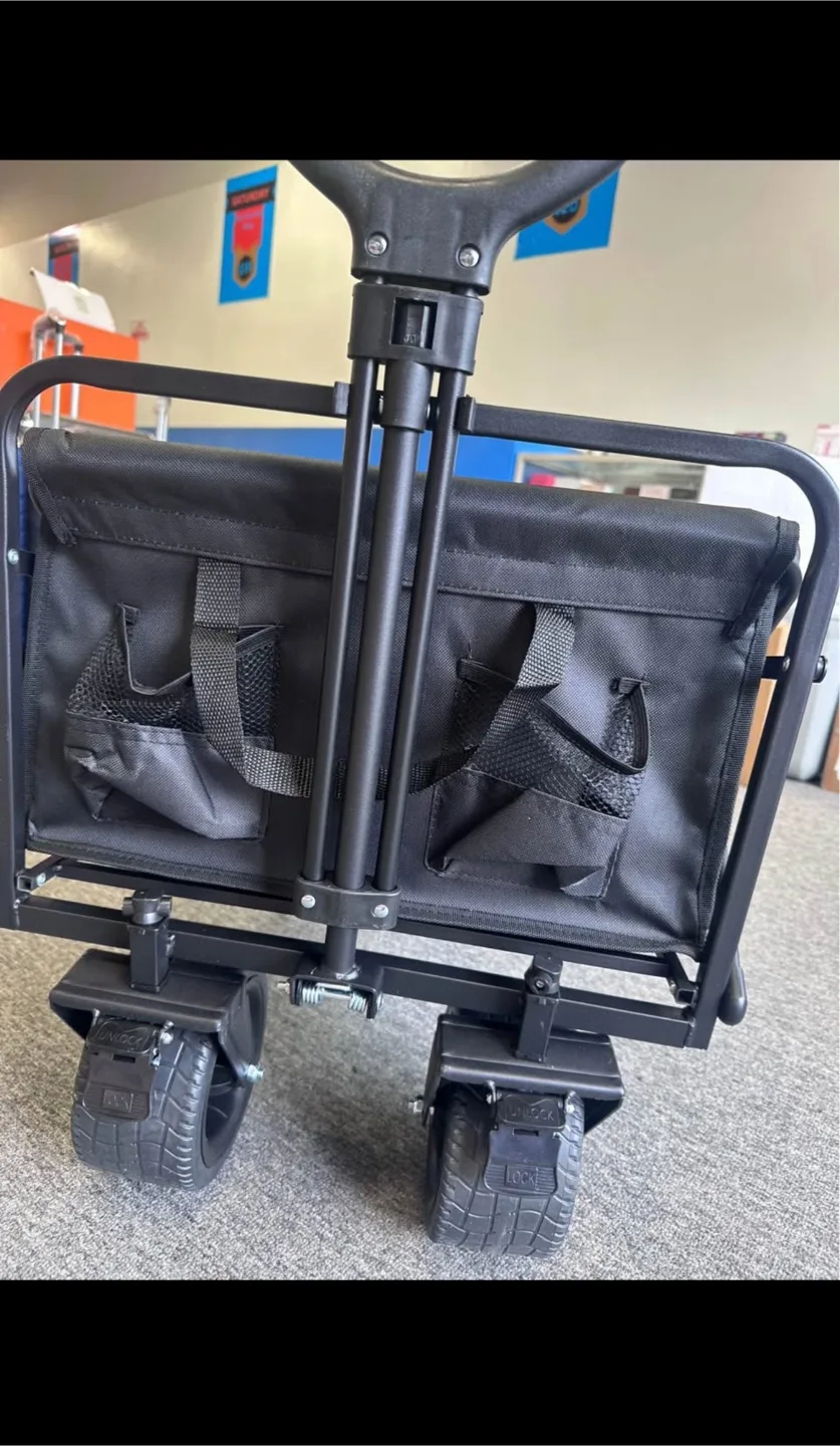 Folding Wagon Cart - Black image indicator(2)