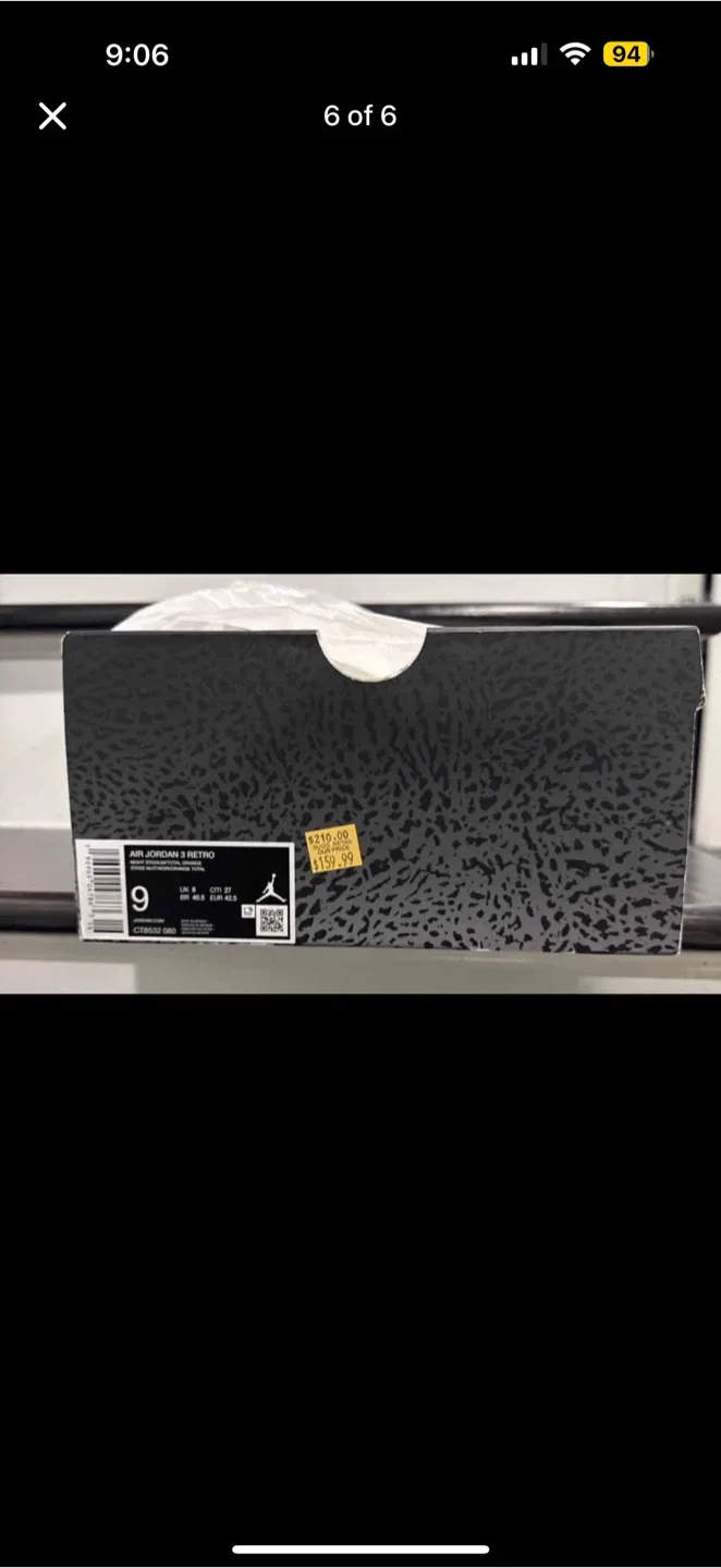 Air Jordan 3 Retro “Fears” image indicator(6)