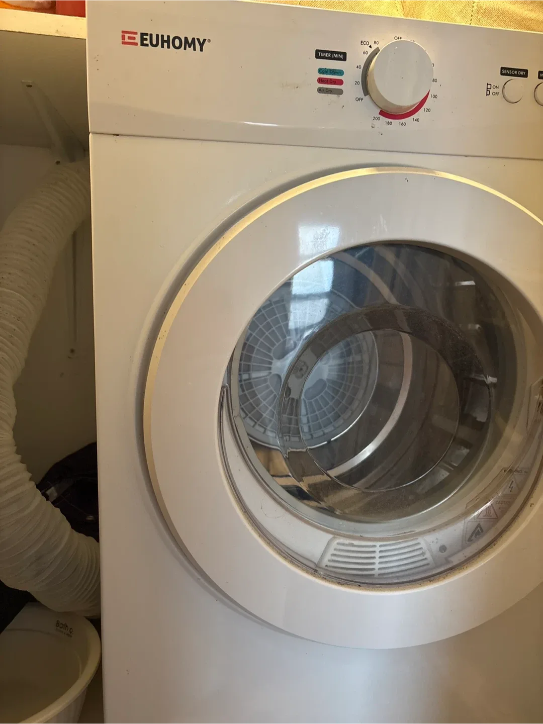 EUHOMY Clothes Dryer - White image indicator(5)