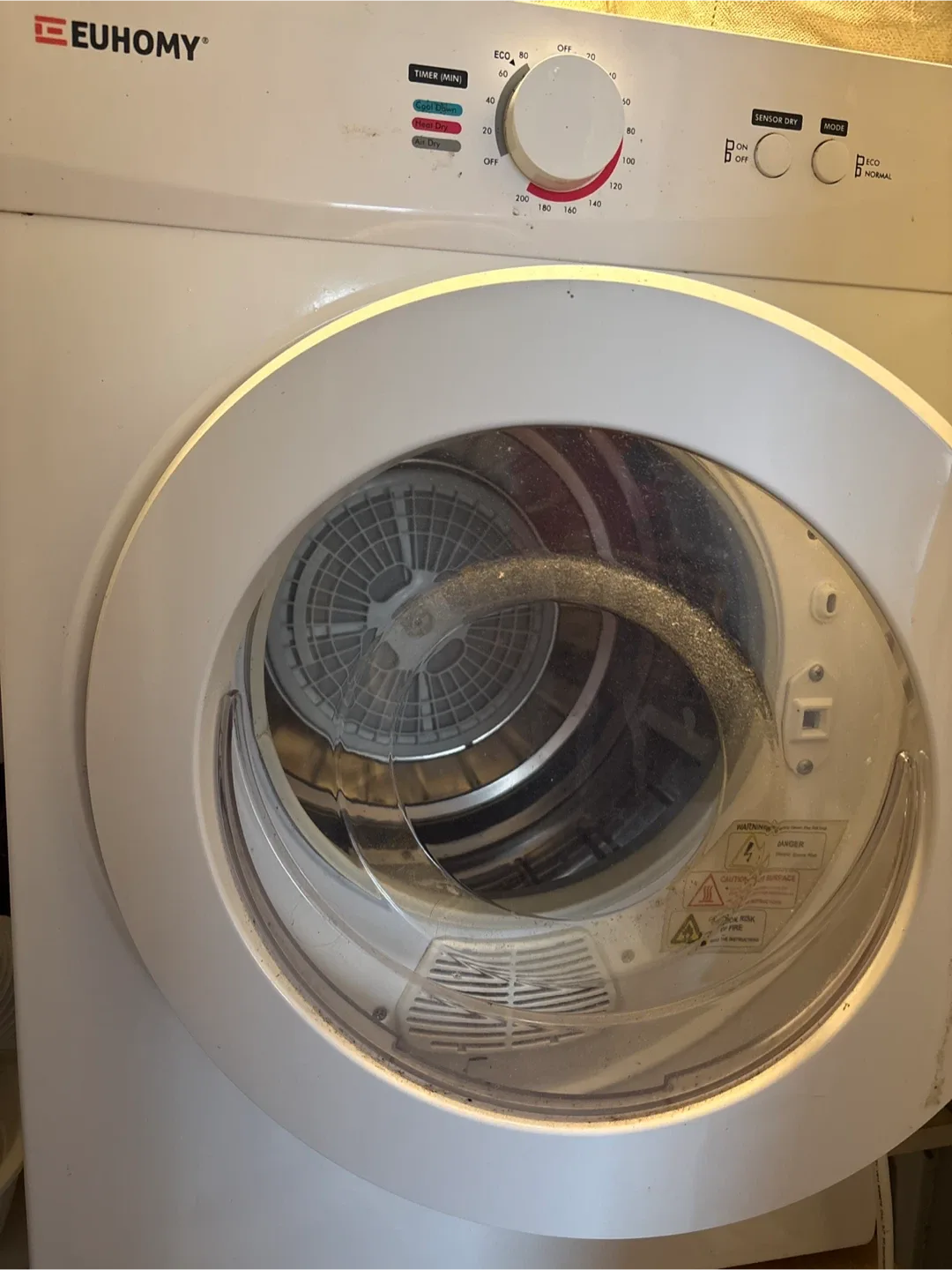 EUHOMY Clothes Dryer - White image indicator(4)