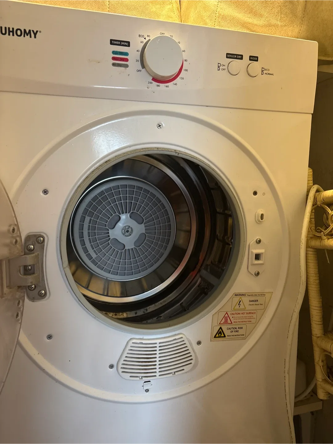 EUHOMY Clothes Dryer - White image indicator(2)