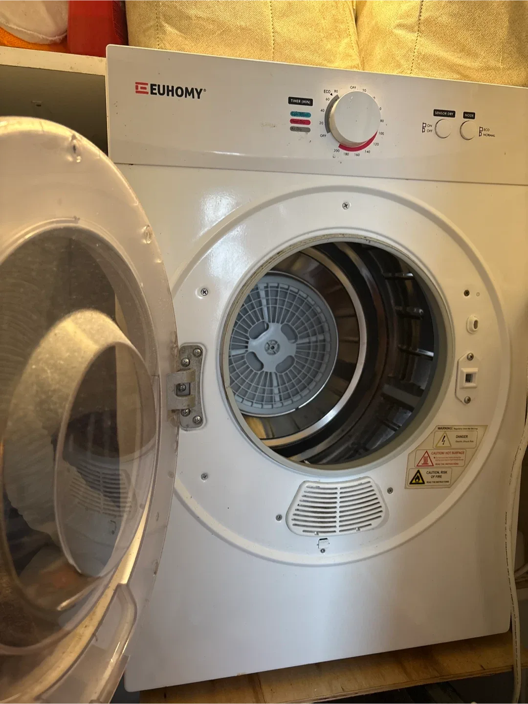 EUHOMY Clothes Dryer - White image indicator(3)