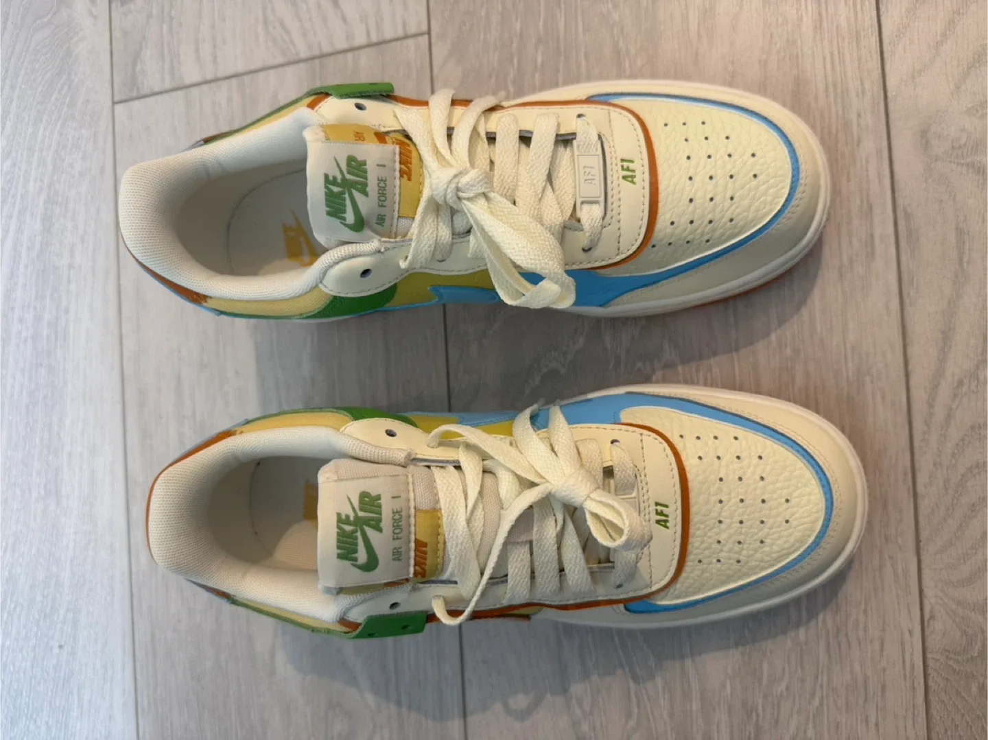 Nike Air Force 1 Shadow 'Coconut Milk Blue Monarch' image indicator(2)