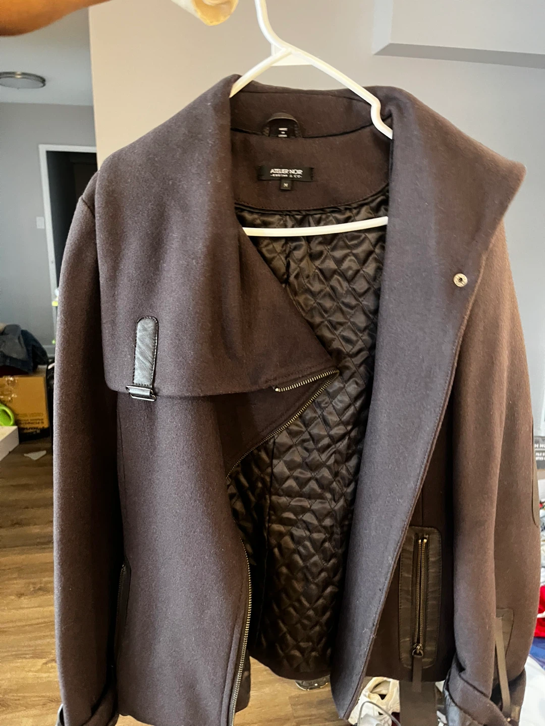 Atelier noir Wool Blend Coat Size M
