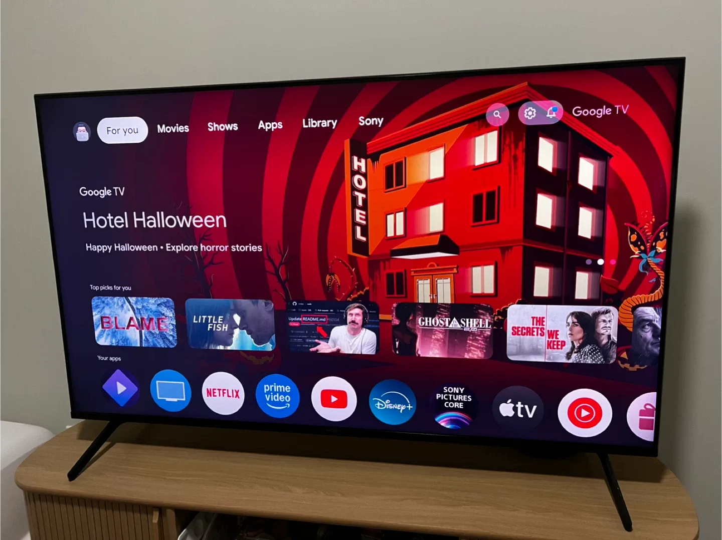 Sony 55” 4K Smart TV – Excellent Condition image indicator(2)